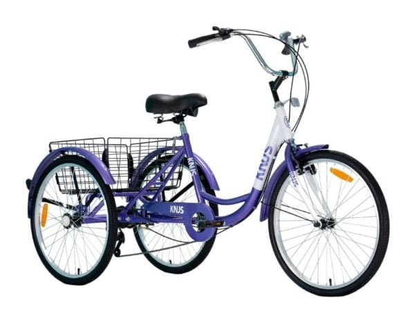 Tricicleta para Adulto Tricicargo KNUS Violeta aro 24